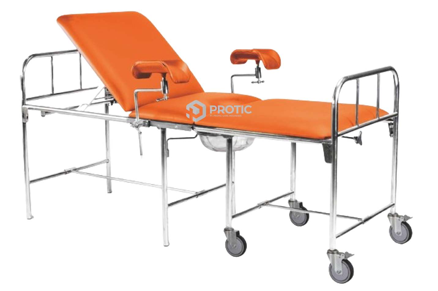 ZELOS GYN EXAMINATION TABLE STAINLESS STEEL - ZE 230