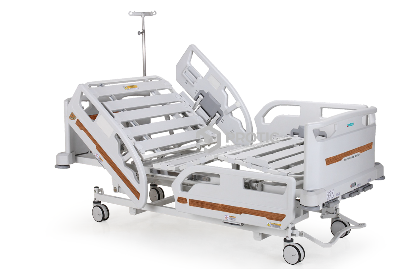ZELOS SAPPHIRE BED 3 CRANK CENTRAL LOCK - ZSB 04CLC